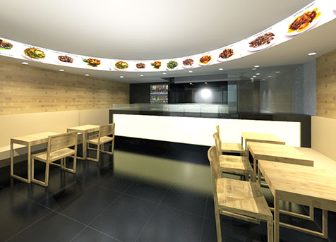 Rekonstrukce restaurace WOK & SUSHI